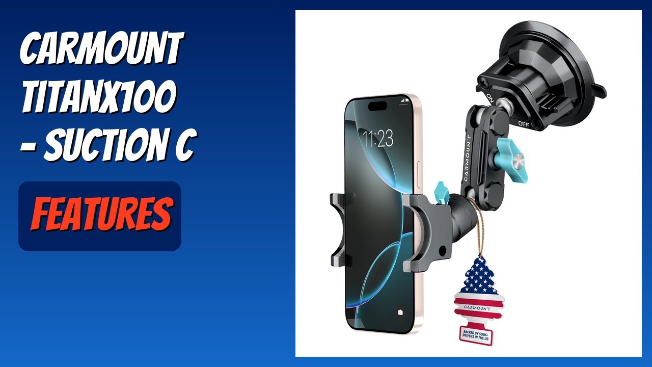 REVIEW (2026): CARMOUNT TitanX100 &ndash; Suction C. Features