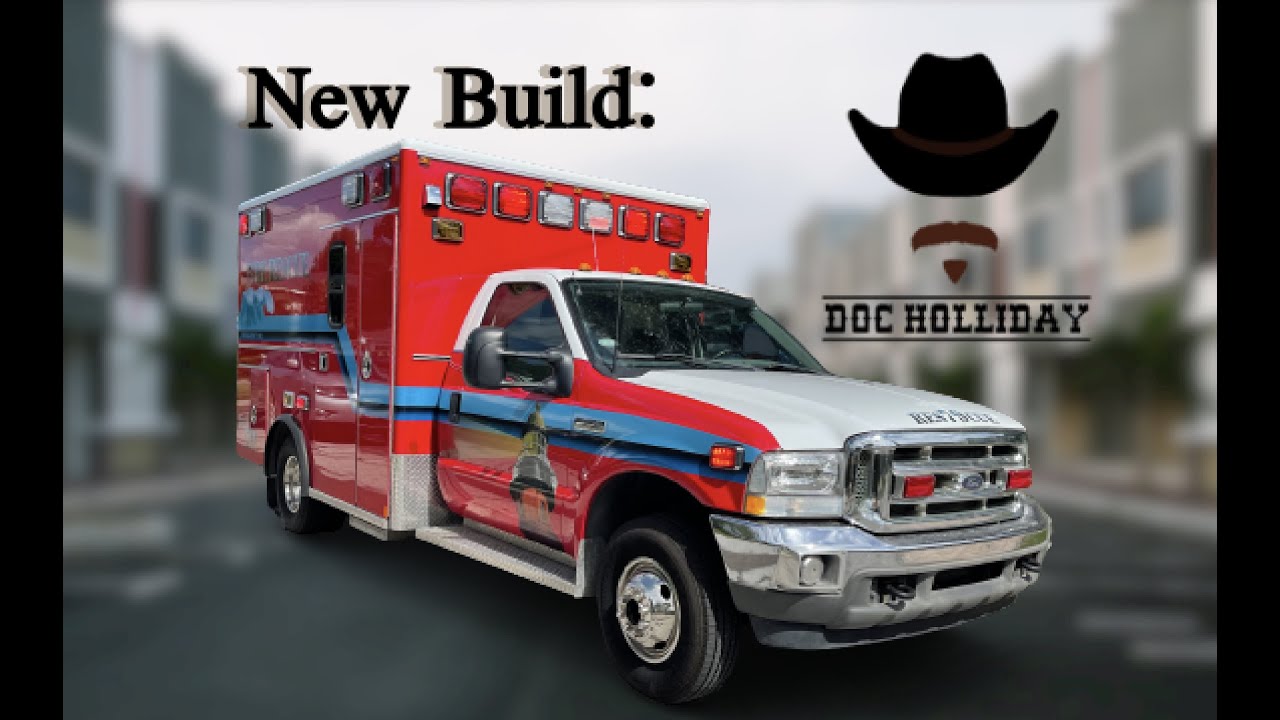 4x4 Ford 7.3L Powerstroke Diesel Ambulance Camper Conversion Build: Tour of The New Project Vehicle