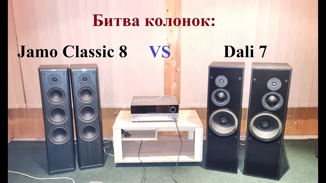 Битва колонок Dali 7 против Jamo Classic 8 – обзор от Макса