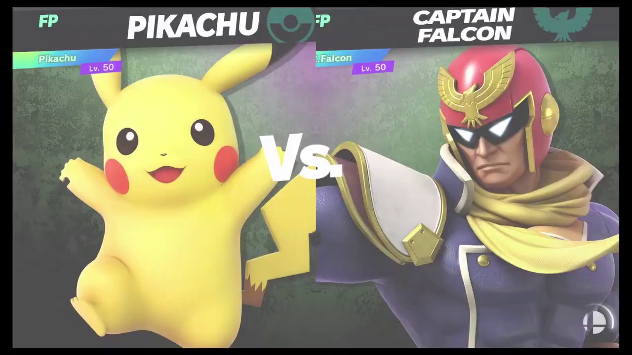 Super Smash Bros Ultimate Amiibo Fights   Request #7070 Pikachu vs Captain Falcon