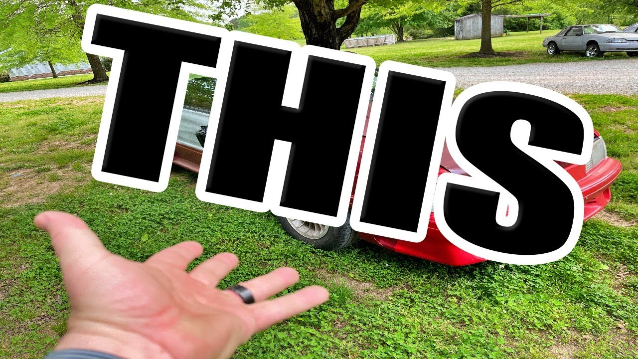 THIS is how I would want to buy a "project" fox body!