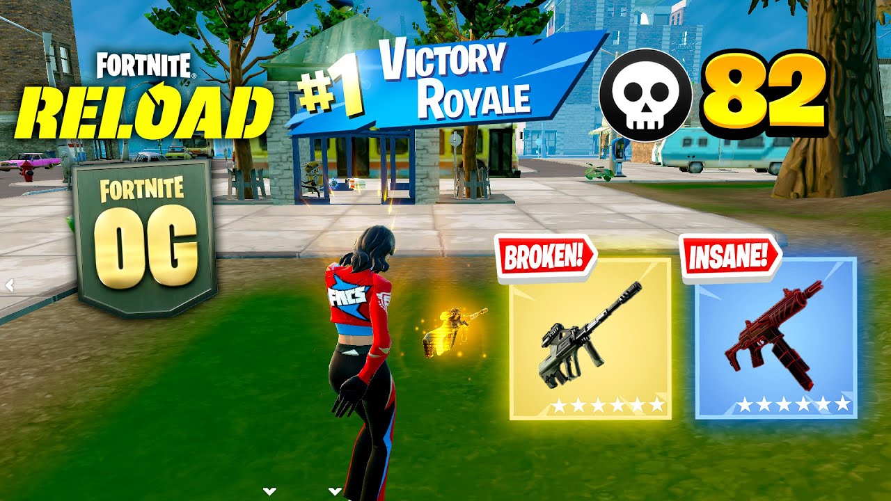 OG Fortnite Reload | High Kill Gameplay | Keyboard & Mouse