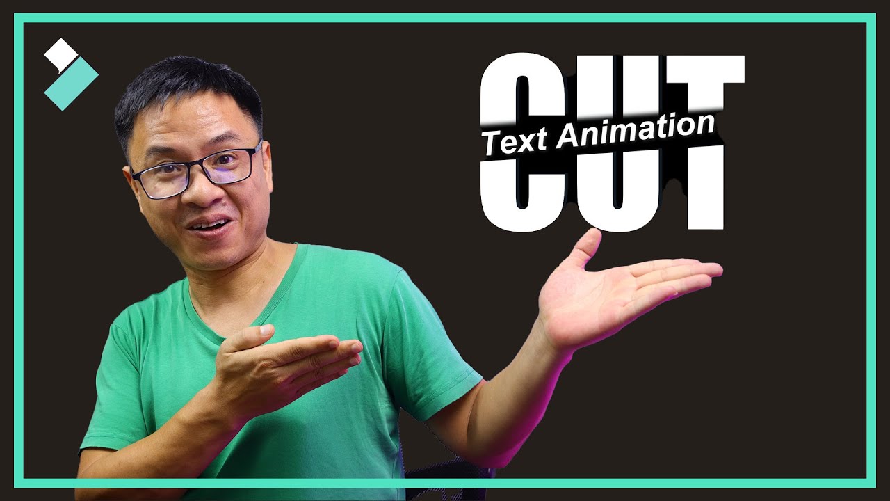 How to Create Cut Text Effect in Filmora 12| Filmora Creator Tips