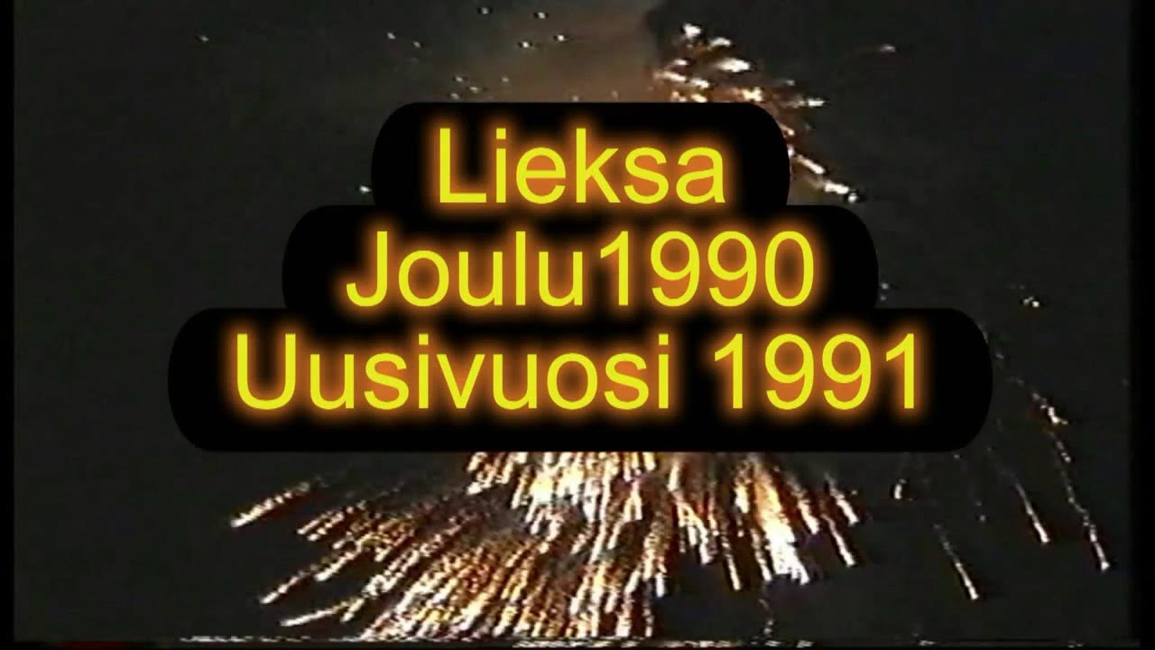 Lieksa, Joulu 1990, Uusivuosi 1991