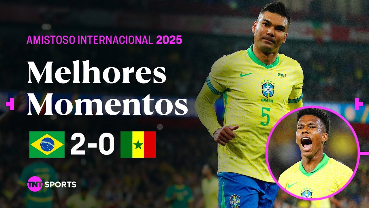 EST&Ecirc;V&Atilde;O BRILHA DE NOVO | BRASIL 2 X 0 SENEGAL | MELHORES MOMENTOS