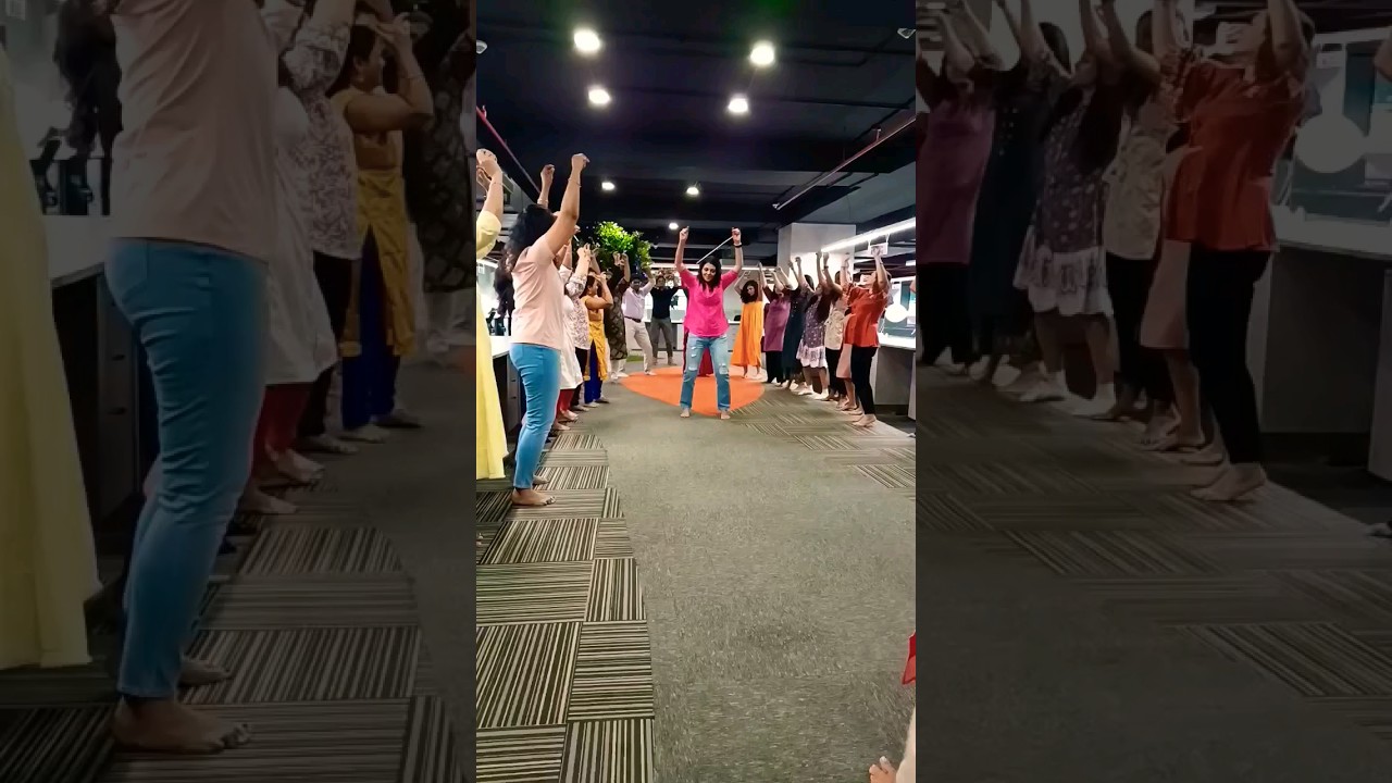 Women's day celebration #womensday #womensdayspecial #officecelebration #ideas #dance #easysteps