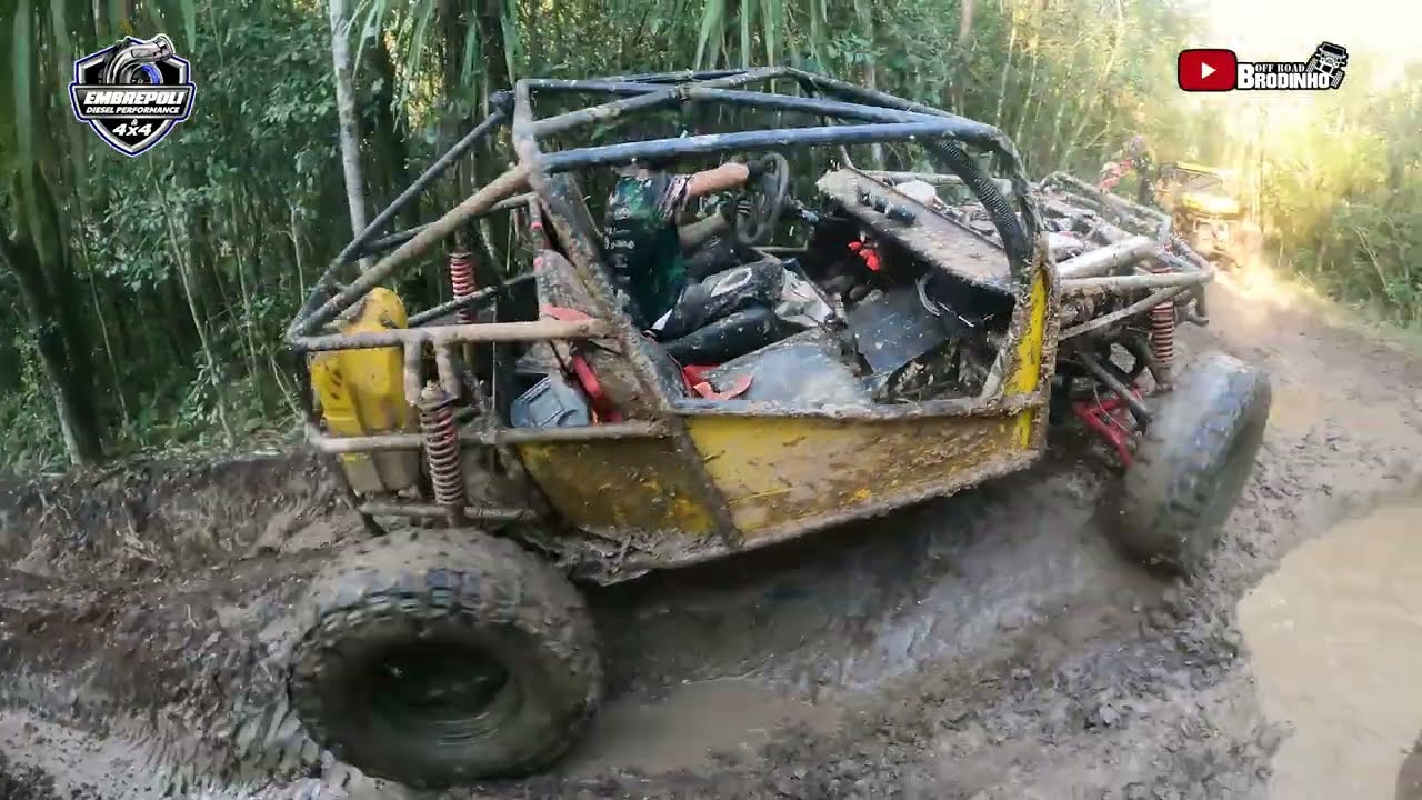 Acelerando nas Trilhas de Campo Magro - Gaiola 4x4 Jeep Javali & Nissan Frontier #apturbo #offroad
