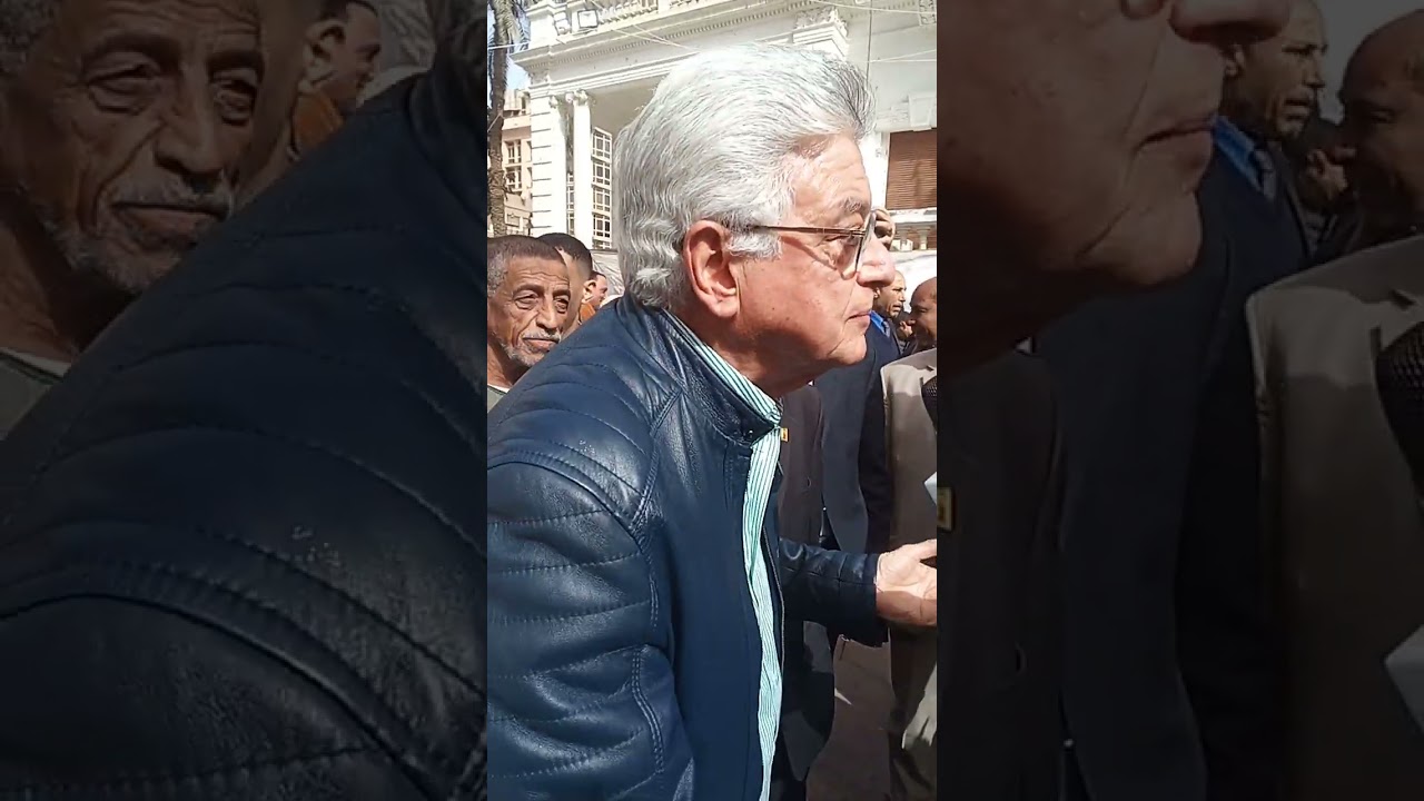 الدكتور سيد البدوى رئيس الوفد الف مبروك...  واللواء هانى أباظة. 