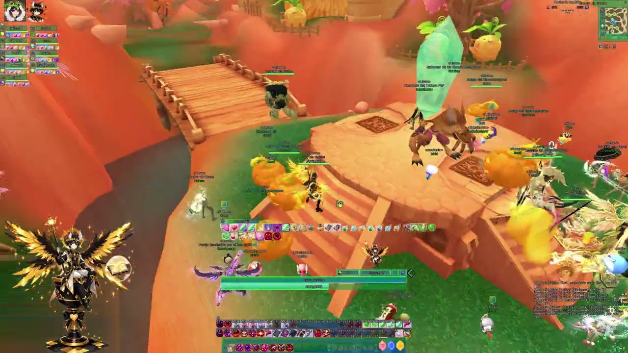 Grand Fantasia Memories Classic - [Spriggan] Arcano 60 - GW Lieve vs Gang