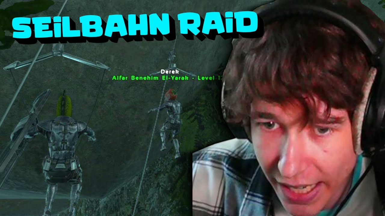 Mit der Seilbahn in seine Base :D
