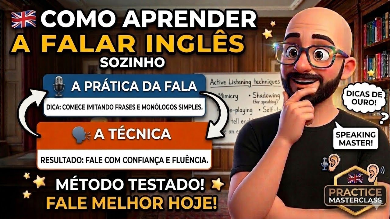 Como aprender a falar inglês SOZINHO