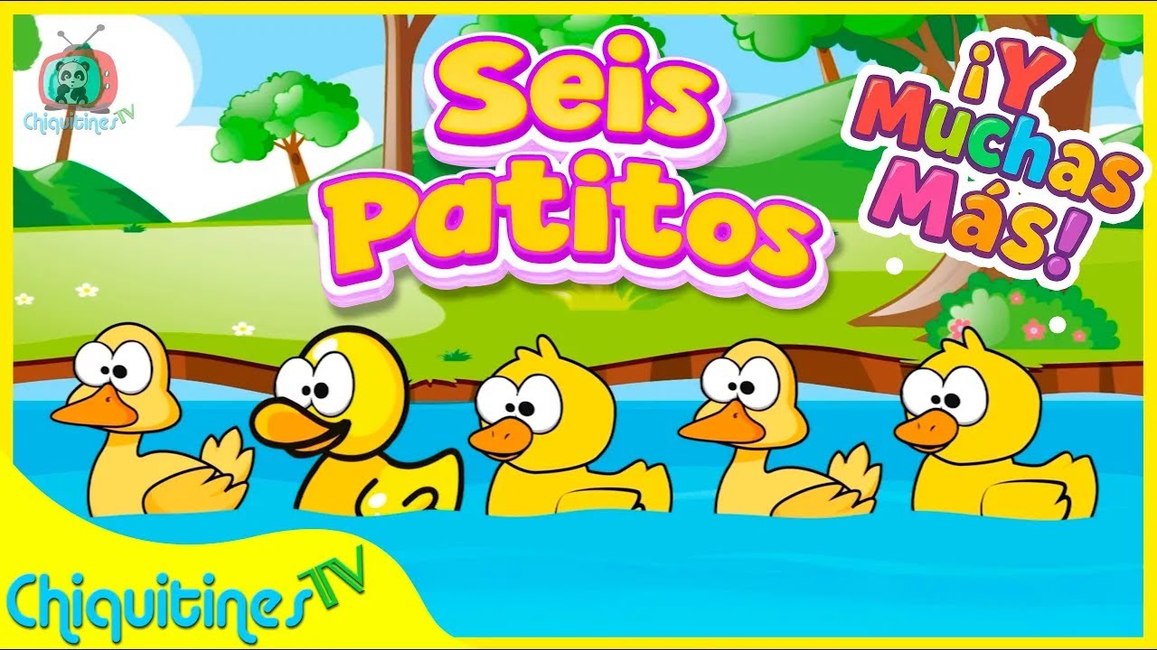 🦆 6 Patitos y más canciones MUSICA INFANTIL 🛝🎶 | ChiquitinesTV