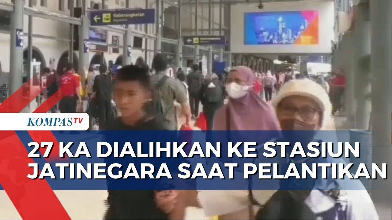Pelantikan Presiden, Ada 27 Rute Kereta Api Jarak Jauh Dialihkan ke Stasiun Jatinegara