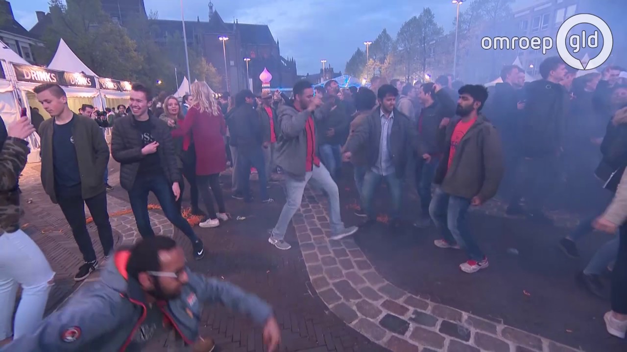 Arnhem viert Koningsnacht