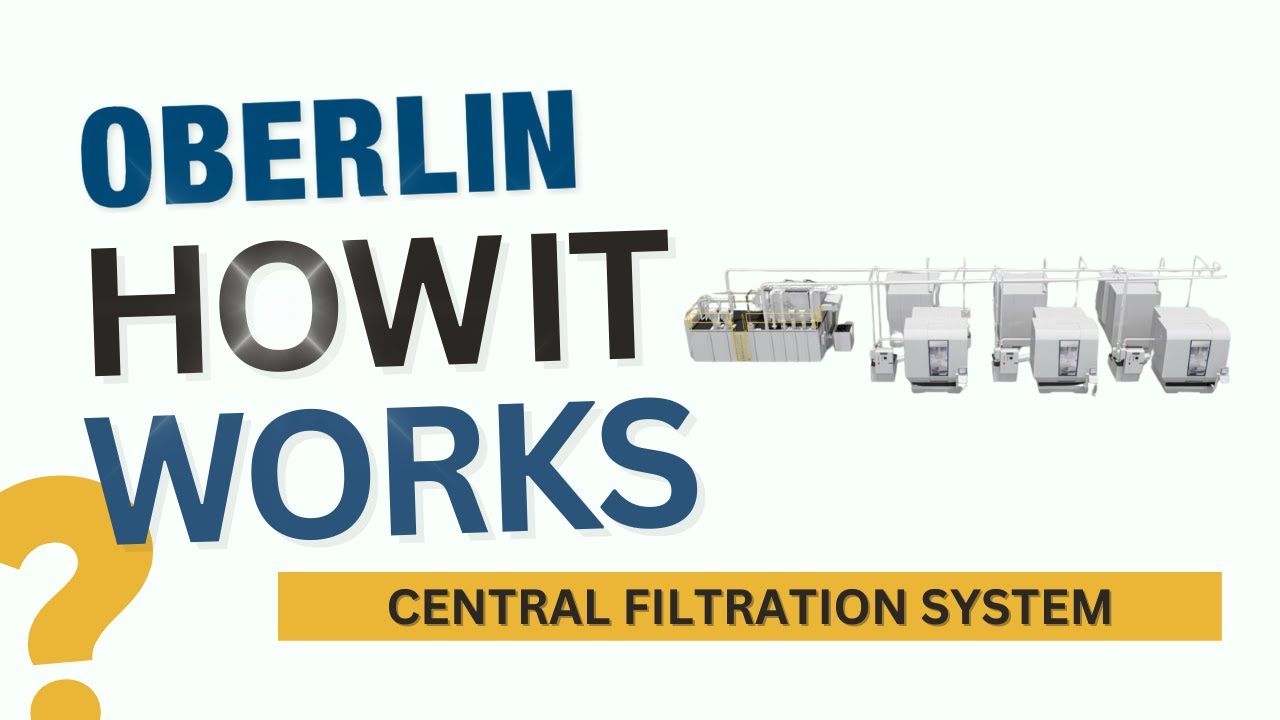 Oberlin Filter - Central Filtration System for Grinding, Honing and CNC Machining Coolants