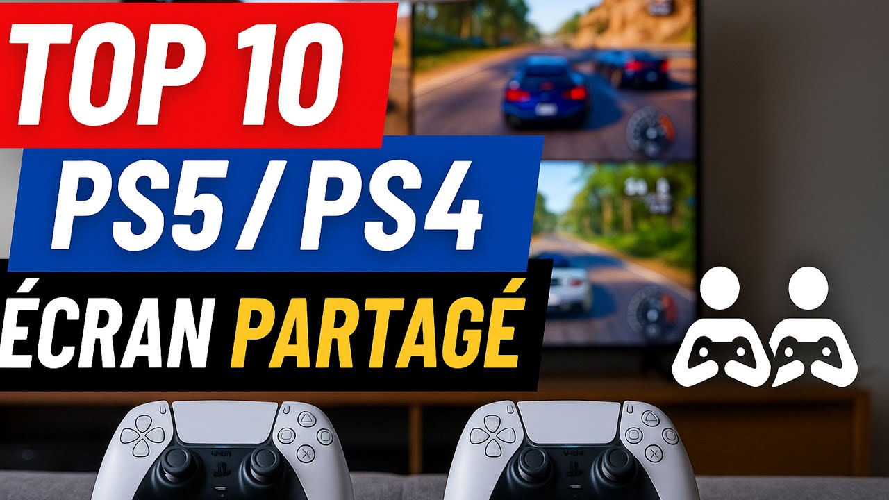Top 10 des jeux PS5 & PS4 en écran scindé à ne surtout pas manquer !