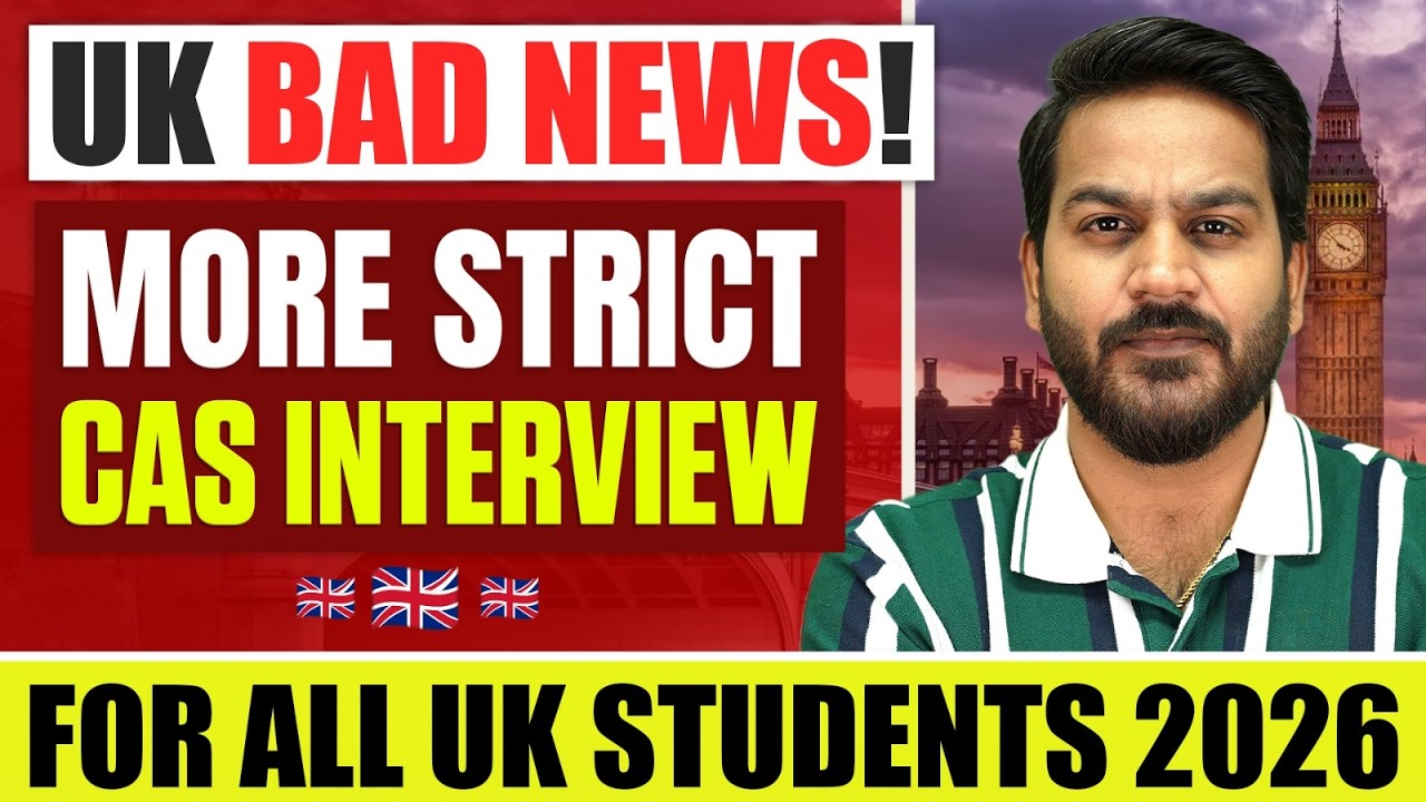 Now University CAS interview Harder than Embassy Interview? | UK Student Visa Update 2026