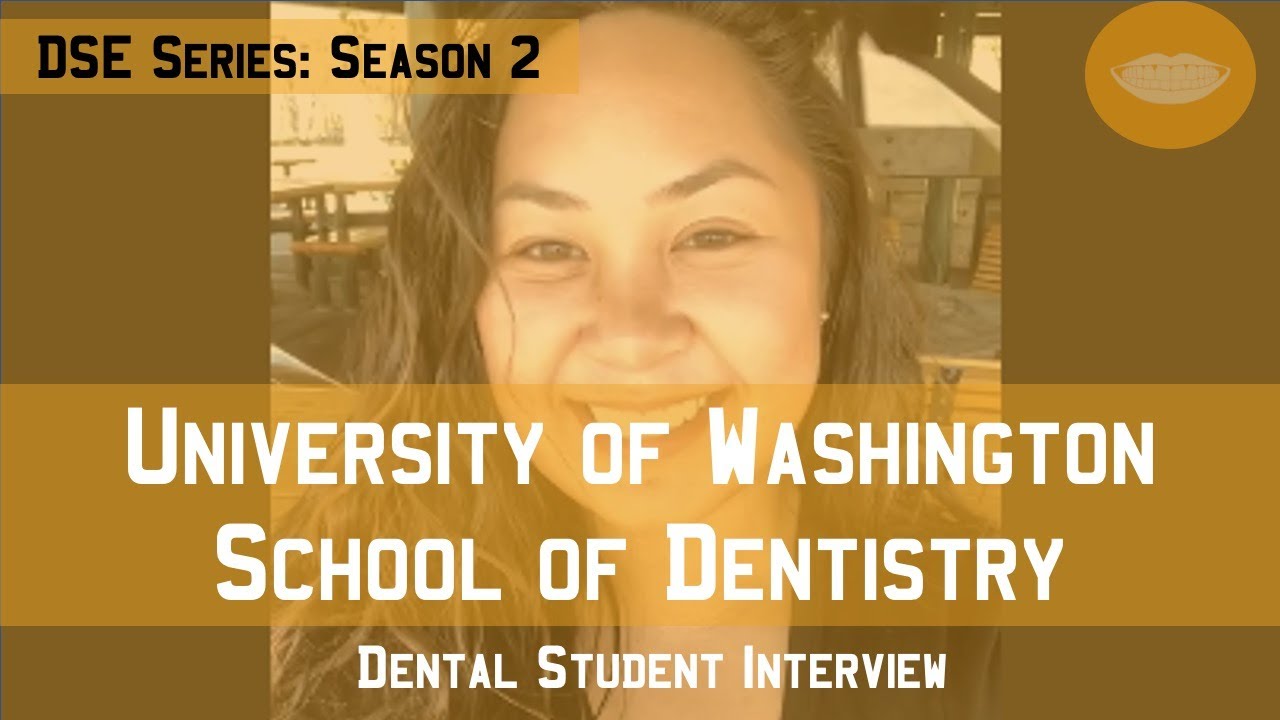 University of Washington School of Dentistry || Dental School Experience Series: Season 2