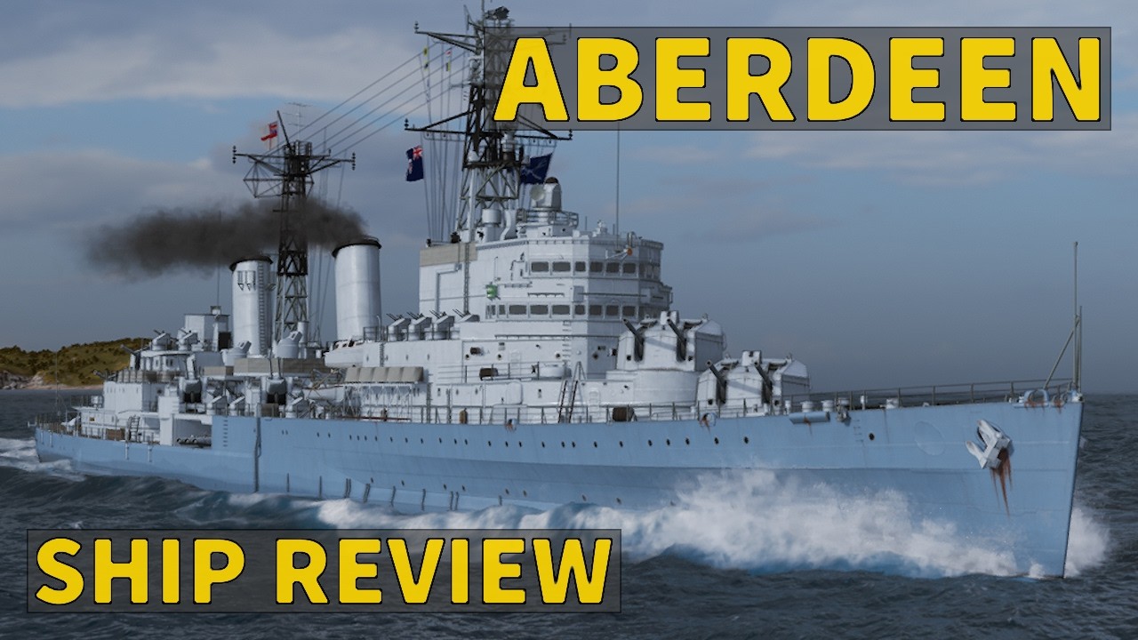 Абердин &mdash; британский лёгкий крейсер Т9 | World of Warships