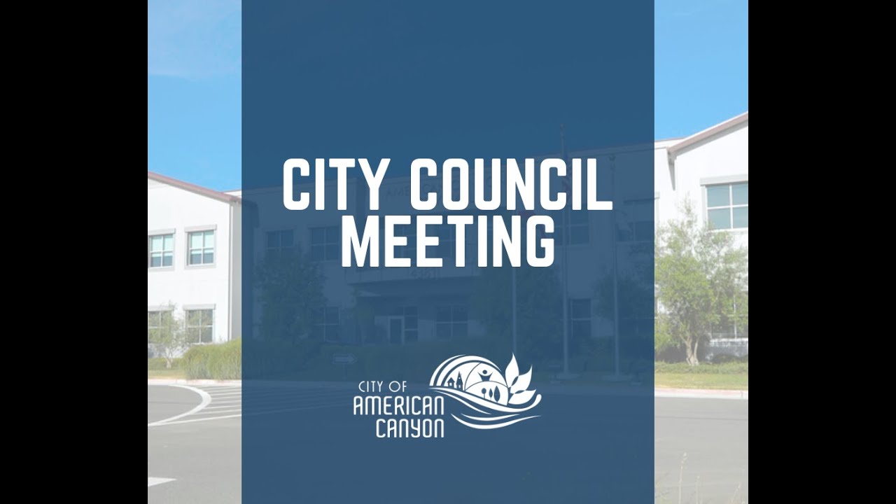 January 20, 2026 American Canyon City Council Meeting