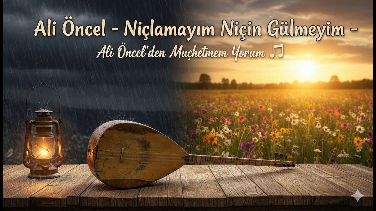 Niçin Ağlamayım Niçin Gülmeyim - Ali Öncel'den Muhteşem Yorum 🎶