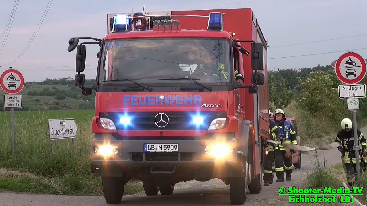 Großeinsatz Aussiedlerhof | [BRAND LANDWIRTSCHAFTLICHES ANWESEN] | Wasserversorgung - [Ü]