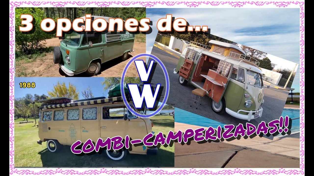 Top 3 ideas CAMPER para vw combi! | kombi t1 t2 t3 westfalia | camperizacion |VAN TOUR
