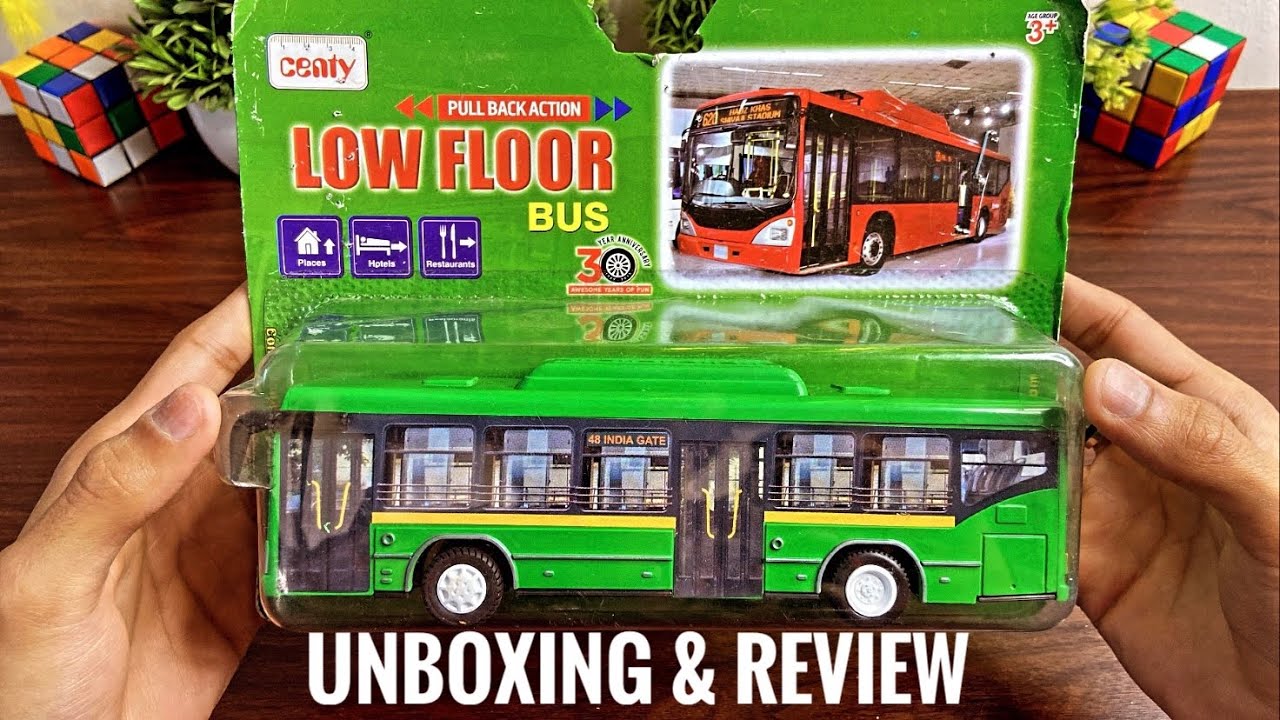 Centy Toys Low Floor Bus Scale Model | Unboxing & Review | DTC Bus | Car Galaxy 2023