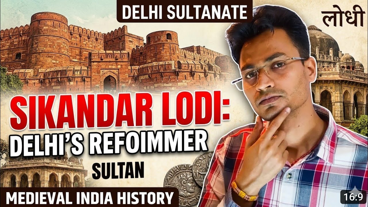 सिकंदर लोदी#दिल्लीसल्तनत#लोदीवंश#मध्यकालीनभारतकाइतिहास#महामैराथन#delhisaltanat#medievalhistory#pyq 