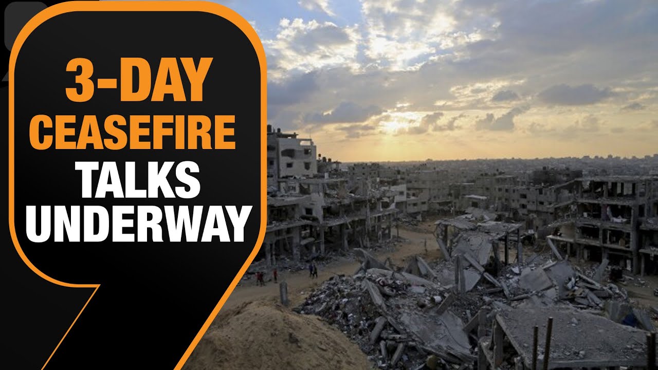 Report: Negotiations Underway For 3-day Humanitarian Ceasefire In Gaza | News9