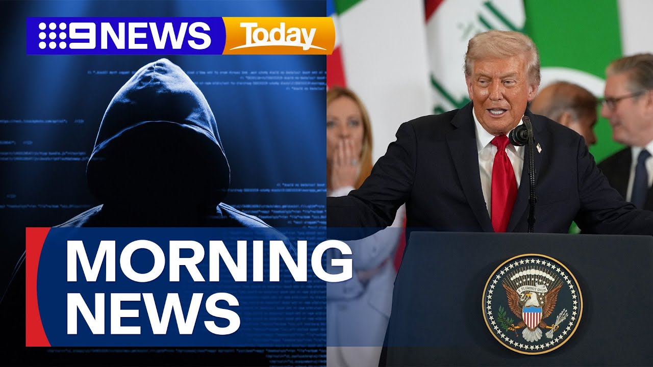 Rising tension in the cyberspace; Momentous 24 hours in the Middle East | 9 News Australia
