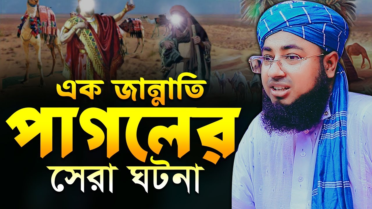 এক জান্নাতি পাগলের সেরা ঘটনা শুনে কান্না মুফতি জহিরুল ইসলাম ফরিদী নতুন ওয়াজ ২০২৪johirul islamforidi