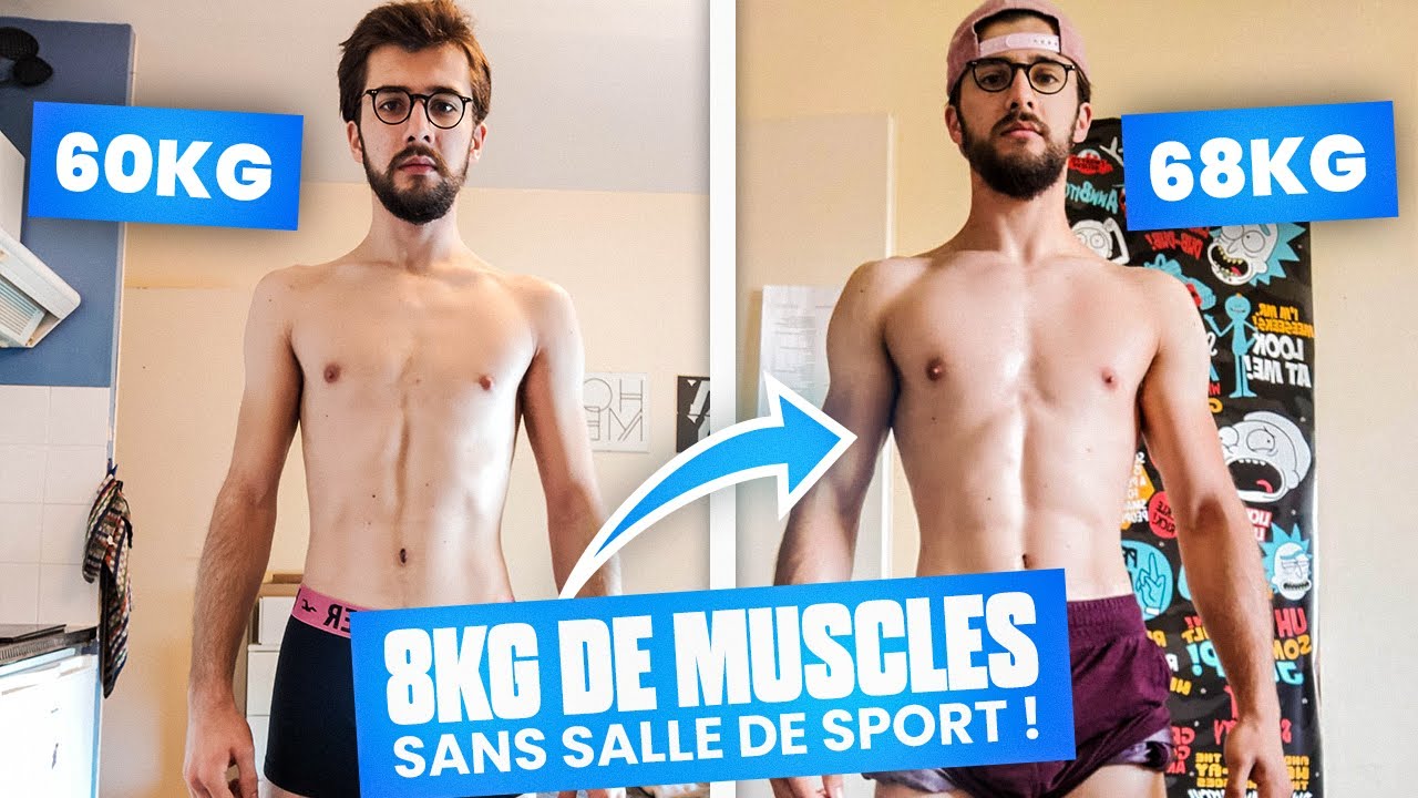 IL PREND 8KG EN 3 MOIS SANS SALLE DE SPORT (toi aussi tu peux)