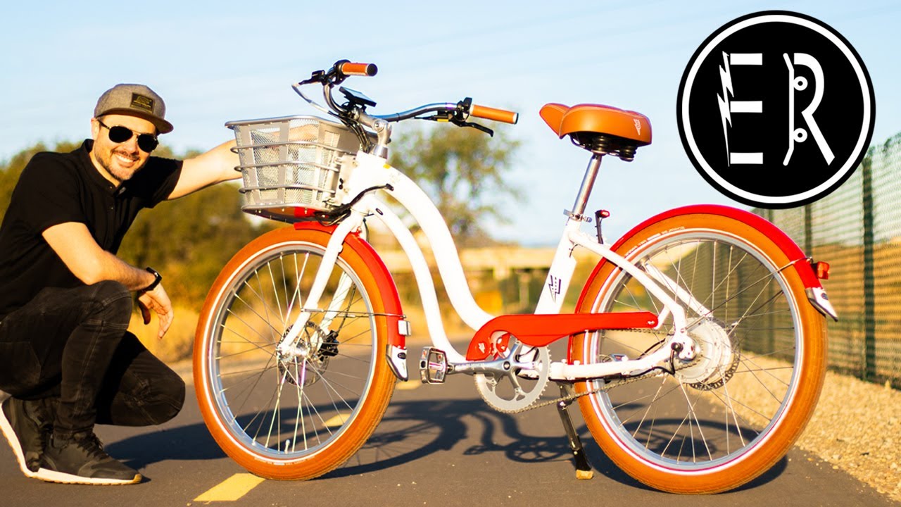 The BEST step-thru electric beach cruiser under $1400! Electric Bike Company Model Y review
