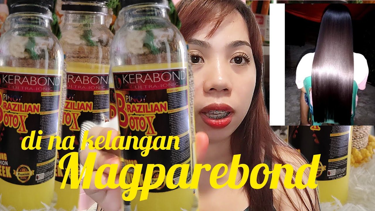 KERABOND BRAZILIAN BOTOX FOR DAMAGE, FRIZZY, REBONDED, COLORED HAIR|ms sungit