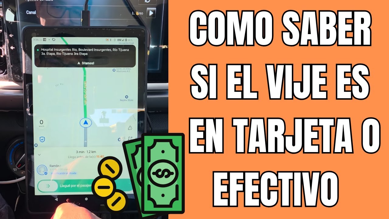 DiDi Conductor &iquest;Viaje en efectivo o tarjeta? Desc&uacute;brelo f&aacute;cil