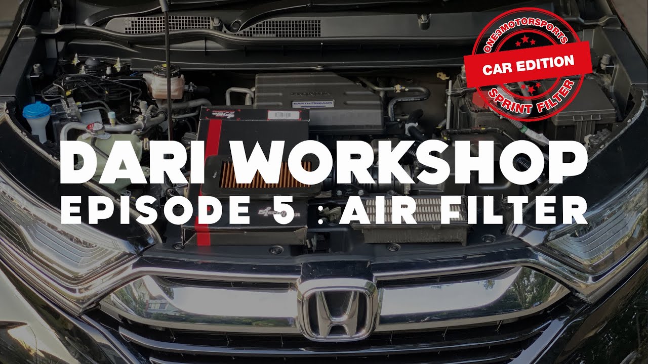 Dari Workshop Eps. 05: Pemasangan Air Filter (Honda CR-V)