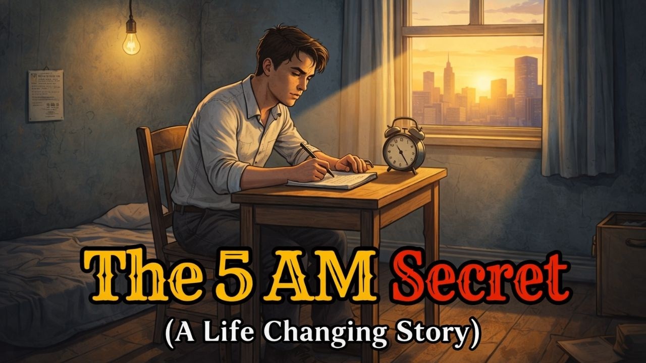 The Power of 5 AM | How Waking Up Early Changed a Poor Man's Destiny Forever | Profile Point