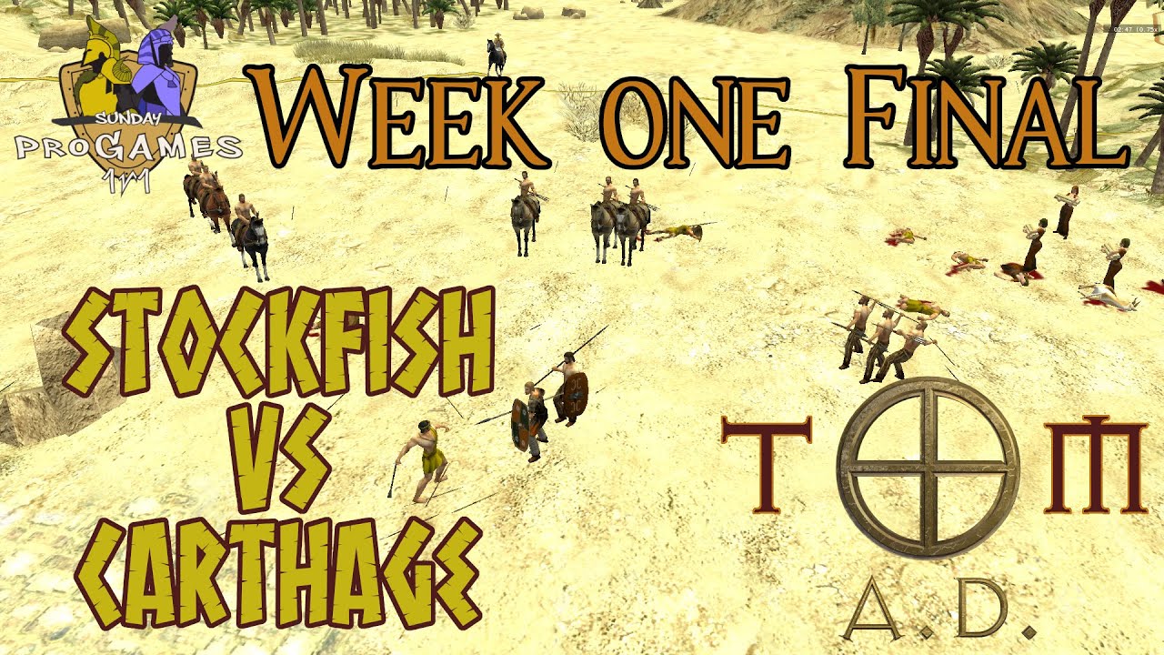 0AD 2019 Pro 1v1 Final (Week 1) - Stockfish vs Carthage