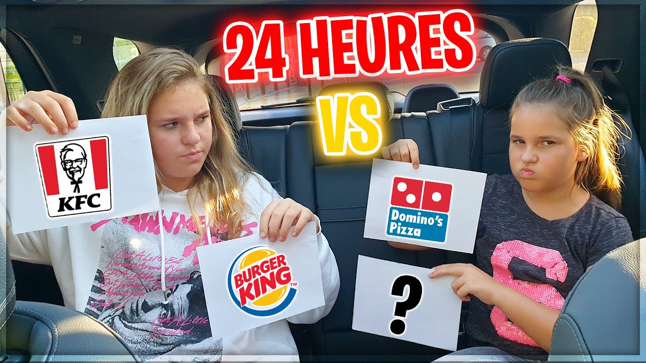 Je Mange Ce Que La Personne Devant Moi Décide Pendant 24H Challenge !
