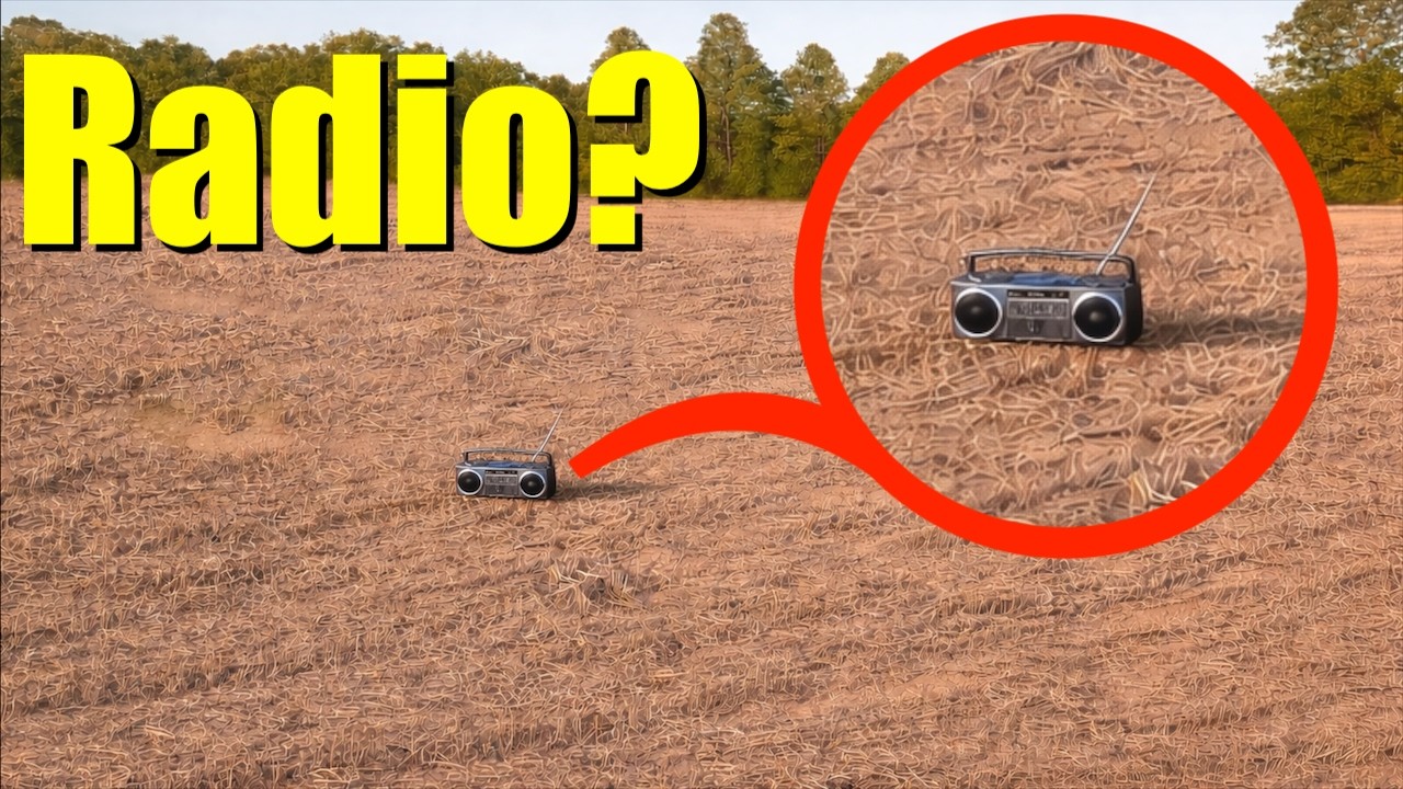 If you see this radio in your neighbourhood... LOCK YOUR DOOR!!
