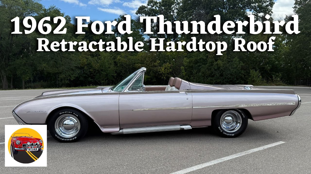 1962 Ford Thunderbird Custom | Retractable Hardtop Conversion with California Special Trim!