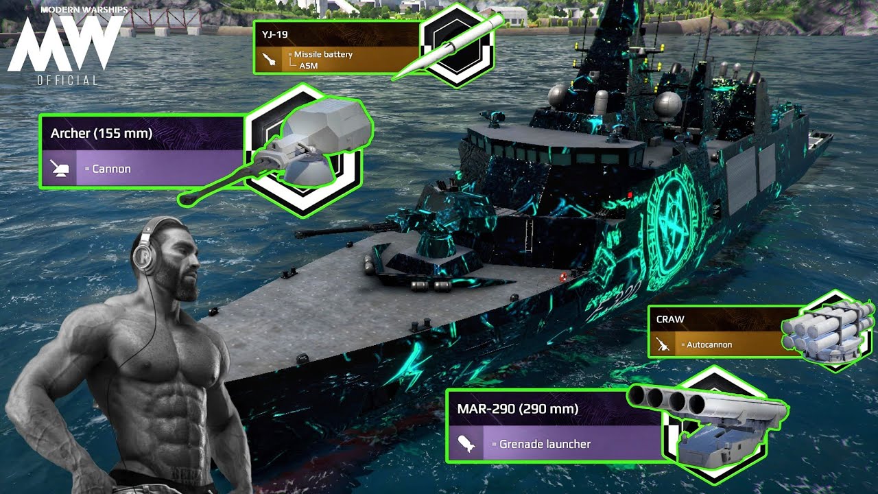Tiny But Fully Loaded 🔥 Brutal Just Like Killing Machine 💀- Modern Warships 
