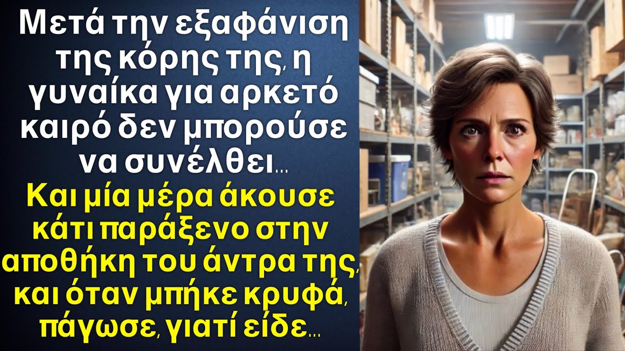 Μετά την εξαφάνιση της κόρης τους, η γυναίκα μπήκε τυχαία στην αποθήκη του άντρα της, και πάγωσε…￼