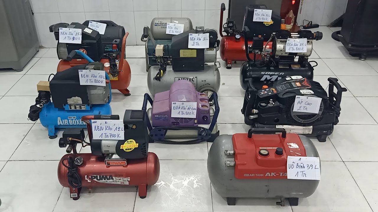 Ngày 01/12/2024 | Nén khí nhật 10L,25L,30L điện 100V mới keng đầy đủ ae LH 0919301939 hoặc (ZALO)