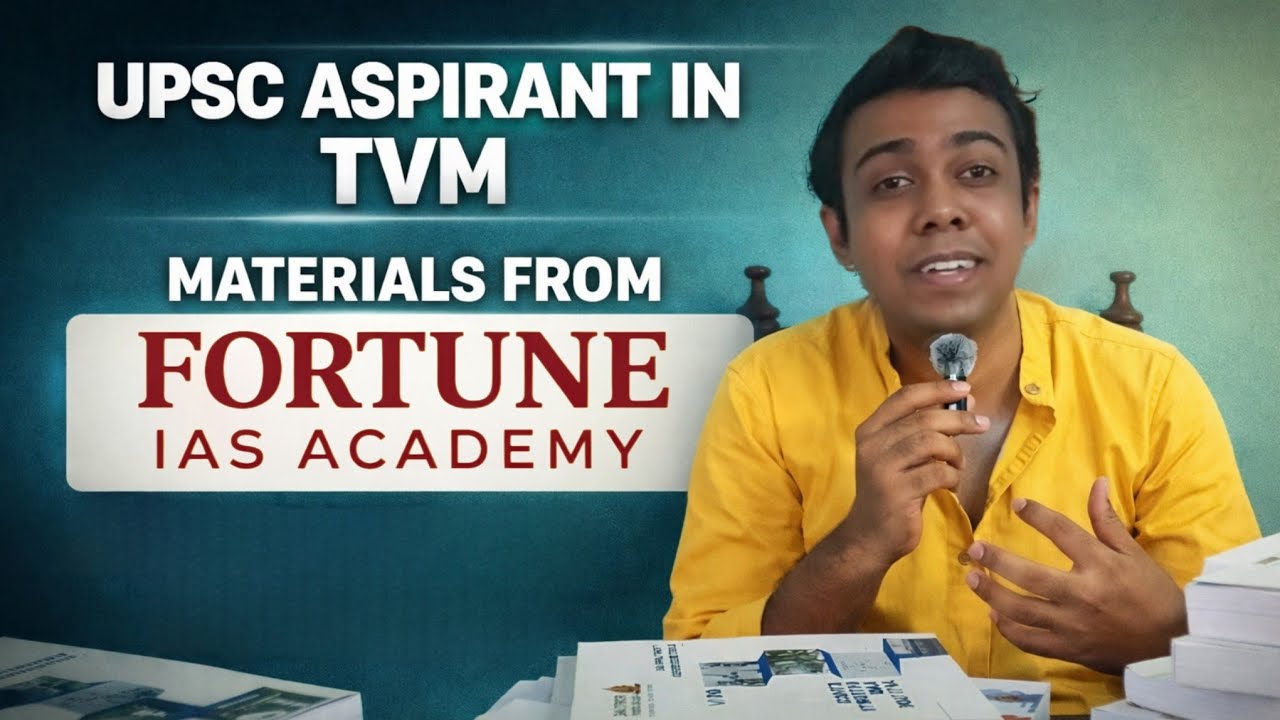 Materials I received from FORTUNE | UPSC ASPIRANT IN TVM | #upscmalayalam #civilserviceexam
