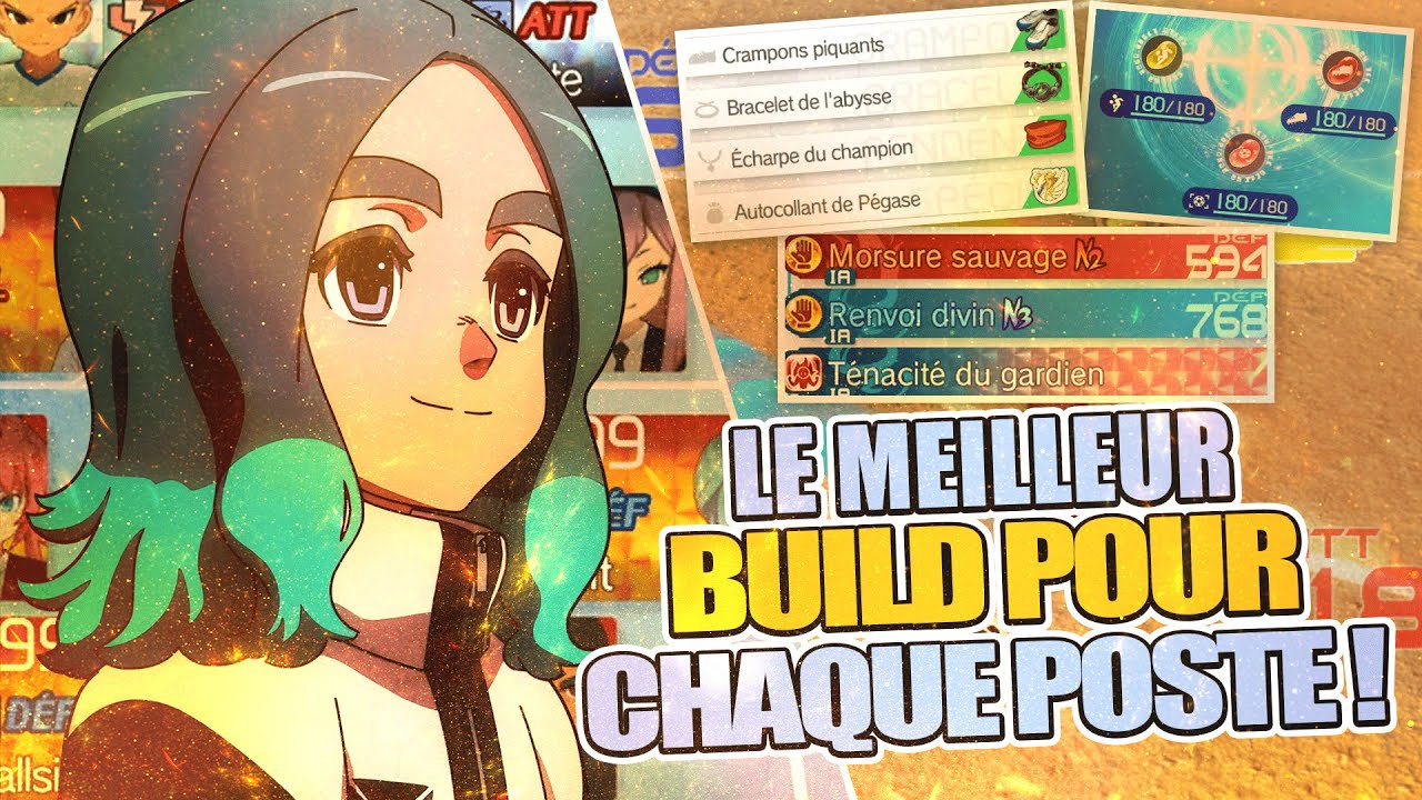 THE ULTIMATE BUILD FOR EVERY POSITION in Inazuma Eleven Victory Road!