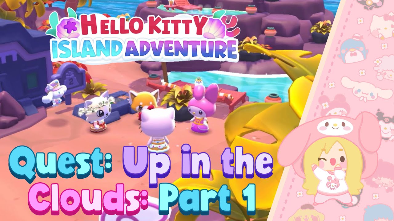 An area for Retsuko relax and Island Spirit to be happy | Hello Kitty Island Adventure #hellokitty