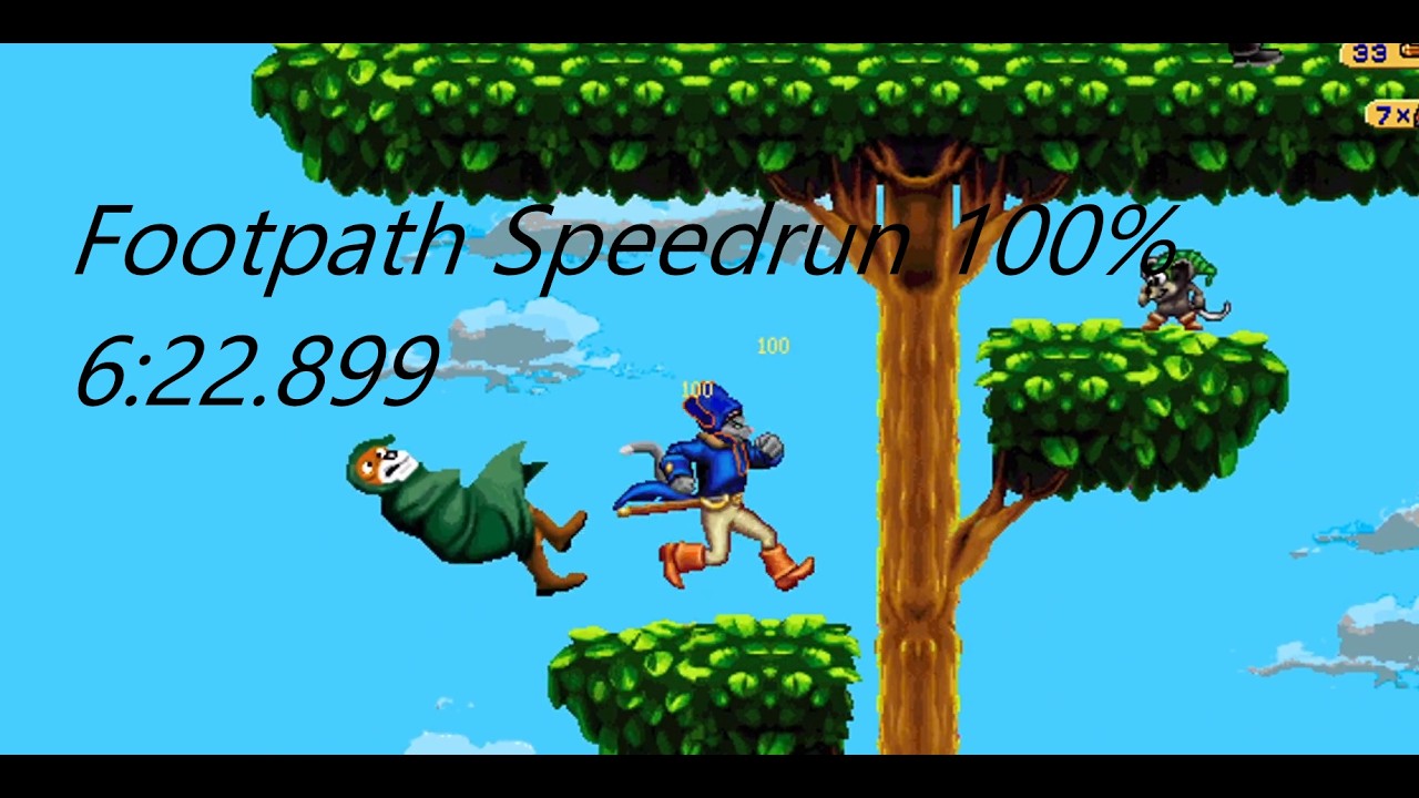 Claw Speedrun Level 3 Footpath 6:22.899 (100%)