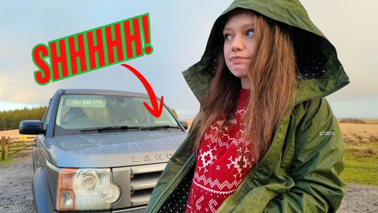 Naughty Christmas stealth camping | I&rsquo;m not allowed to sleep here